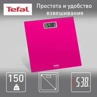 Весы напольные Tefal Premiss Pink PP1403V0, розовый