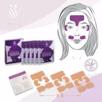 Risorio Beauty Tape Косметические тейпы для профилактики и разглаживания морщин, 75 шт