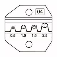 Номерные матрицы МПК-04 для опрессовки автоклемм под двойной обжим {69960}