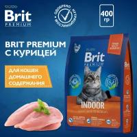 Сухой корм для кошек Brit Premium, с курицей 400 г