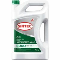 Антифриз SINTEC EURO G11 зеленый 10 кг 800516