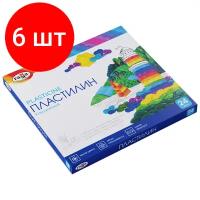 Пластилин ГАММА Классический 24 цвета 480 г (281036)