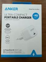 Зарядное устройство Anker PowerPort III Cube 20 Вт (A2149/A2149G21), белый