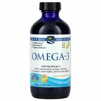 Nordic Naturals, омега-3, лимон, 237 мл (8 жидк. унций)