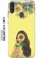 Силиконовый чехол на Samsung Galaxy A11, M11, Самсунг А11, М11 с принтом 