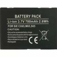 Аккумуляторная батарея EBA-670 для телефона Siemens A31, A65, A70, A75, AX72, AX75, C65, C70, C72, C75, C81, CF62, CF75, CF81, S65, S75, SK65, SP65 (3.7V 700mAh)