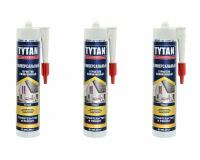 Герметик силиконовый универсальный Tytan Professional белый 280 мл (3 шт.)