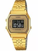 Наручные часы CASIO Часы женские Casio LA680WGA-9B, золотой