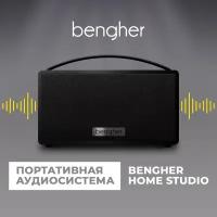 Портативная акустика Bengher Home Studio, 100 Вт, черный