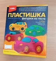 Масса для лепки LORI Пластишка - Легковые машины (Тдл-027) 6 цв