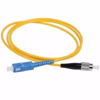 Патч-корд оптический (optic patch cord) SC/UPC-FC/UPC SM 9/125мкм одномодовый (simplex) 2 метра