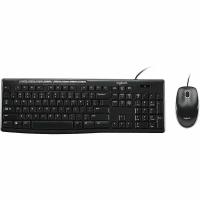 Комплект Logitech Desktop MK200 цвет черный, RTL