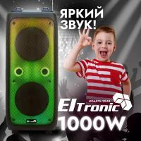 Портативная акустика Eltronic 20-62 Fire Box 1000, 100 Вт, черный