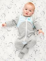 Спальный комбинезон (2 слой) Love To Dream Swaddle UP Transition Suit Original. Голубой (Blue). Размер XL (11-14 кг). Арт. L25 01 002 BLU XL