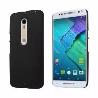 Пластиковый чехол для Motorola Moto X Style черный (Nillkin)