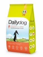Dailydog Puppy Medium&Large Breed Turkey and Rice сухой корм для щенков средних и крупных пород с индейкой и рисом - 3 кг