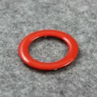 Курсор магнитный гелевый круглый 37х25 мм красный (3 шт)