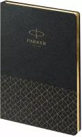 Parker P_1113305 Ежедневник недатированный, черный c нанесением logo parker