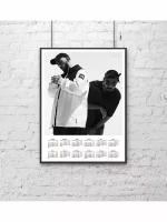 Календарь плакат настенный Мияги/MiyaGi & AndyPanda 2023(А3)