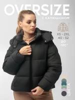 Куртка NOORD Куртка женская утепленная синтепоном NOORD PAC19006 0303 Deep Black XL (PAC19006_0303_XL)