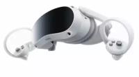 Шлем VR Pico 4 Global, 4320x2160, 256 ГБ, 90 Гц, базовая, белый