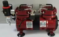 Компрессор JAS 1225, с регулятором давления, автоматика, два режима работы, два цилиндра