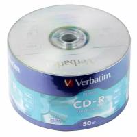 Диск Verbatim CD-R 80 52x Shrink/50 Ink Print