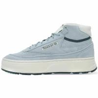 Кеды Reebok CLub C Geo Mid, размер 6 US, серый, белый