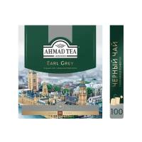 Чай черный Ahmad Tea Earl Grey в пакетиках, 100шт