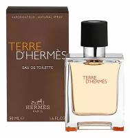 Hermes туалетная вода Terre d'Hermes, 50 мл