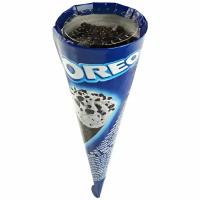 Мороженое Oreo Вафельный рожок с дробленым печеньем