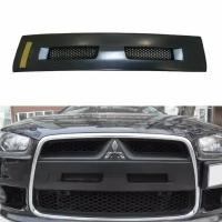 Воздуховоды (ноздри) в передний бампер Mitsubishi Lancer 10 EVO-style 2011+