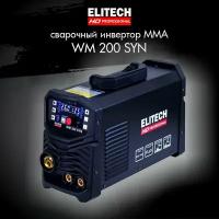 Сварочный полуавтомат ELITECH HD WM 200 SYN