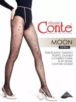 Колготки Conte elegant MOON, 30 den, размер 3/M, серый