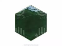 Плитка шестиугольник - Хвойный зеленый, м2