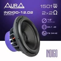 Сабвуфер автомобильный AurA INDIGO-12. D2