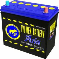 Аккумулятор автомобильный TYUMEN BATTERY Asia 6СТ-50 обр. (60B24L) 236x127x225