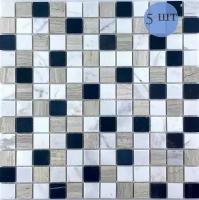 Мозаика (мрамор) NS mosaic Kp-746 29,8x29,8 см 5 шт (0,445 м²)