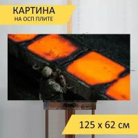 Картина на ОСП 125х62 см. 