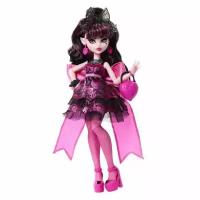 Monster High Draculaura Doll In Monster Ball Party Dress With Accessories - Кукла Монстер Хай Дракулаура в праздничном платье с аксессуарами HNF68