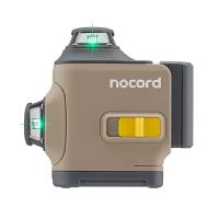 Уровень лазерный Nocord, 3х360, без аксессуаров
