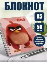 Тетрадь в клетку Angry Birds