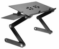 Столик трансформер для ноутбука Multifunctional Laptop Table Т8 с охлаждением