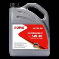 Моторное масло ROWE ESSENTIAL SAE 5W-30 MS-C2 синтетическое 4л