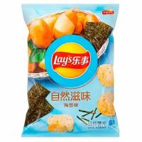 Картофельные чипсы Lay's Natural Seaweed со вкусом морской капусты (Китай), 65 г