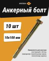 Анкерный болт 10х100 (10 шт.)