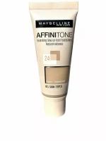 Maybelline New York Тональный крем для лица Affinitone №24 Золотисто-Бежевый, Совершенный тон