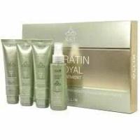 Набор OLLIN Keratin Royal Treatment (шампунь+бальзам+сыворотка+блеск), 4*100мл