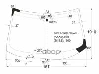 Стекло Лобовое С Обогревом Щеток Mitsubishi Outlander Xl Cw#W 05-12/Peugeot 4007 07-12 XYG арт. 5680AGNH LFW/W/X