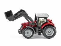 Трактор Siku 1484 Massey Ferguson с фронтальным погрузчиком